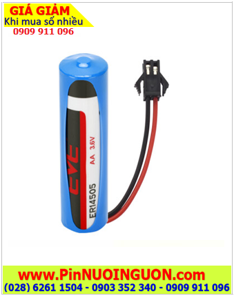 EVE ER14505 (ZẮC CẮM), Pin nuôi nguồn PLC EVE ER14505 lithium 3.6V AA 2700mAh chính hãng